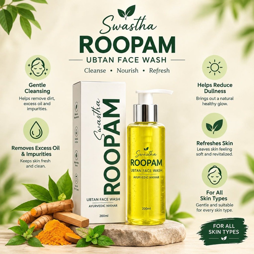 Swastha Roopam Ubtan Face Wash